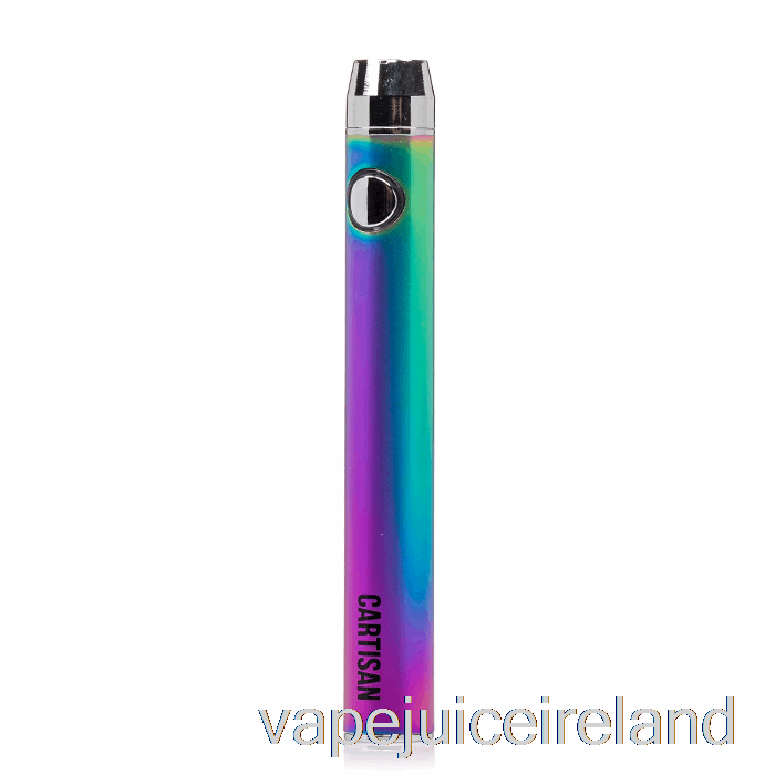Vape Pod Kits Cartisan Button VV 900 Dual Charge 510 Battery [Micro] Rainbow